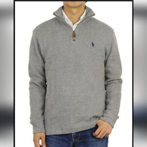 Polo Ralph Lauren Cotton Pullover 1/2 Zip Sweater Size XXL